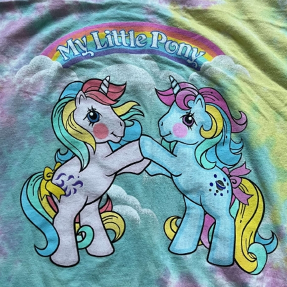 80's My Little Pony Tie Dye T-Shirt - Picture 3 of 8